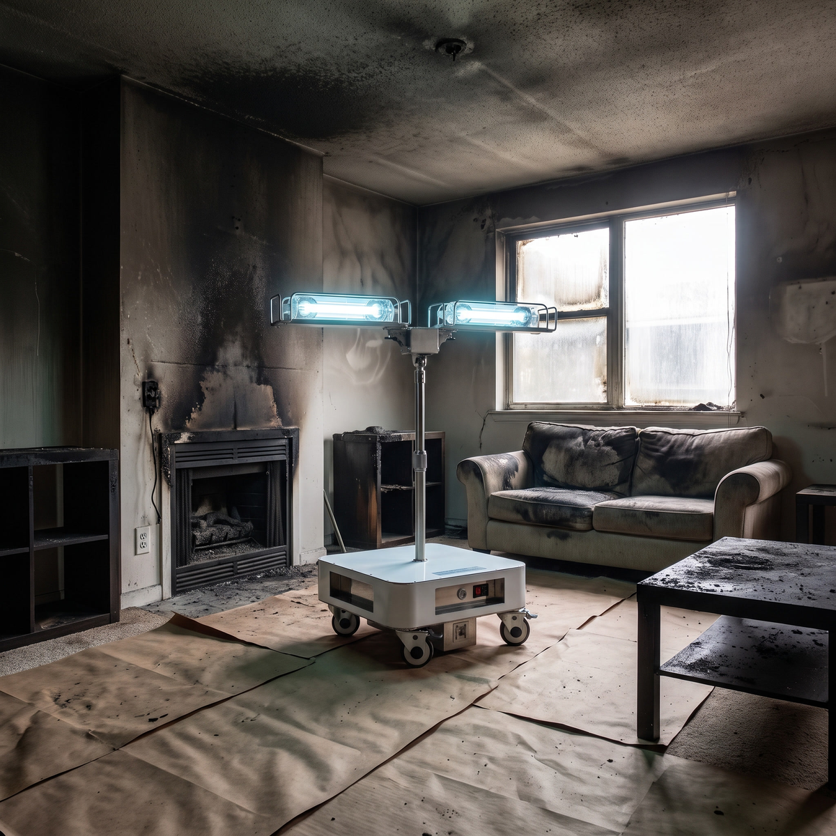 Lumiclean LC-30 i brug - scenefoto 2