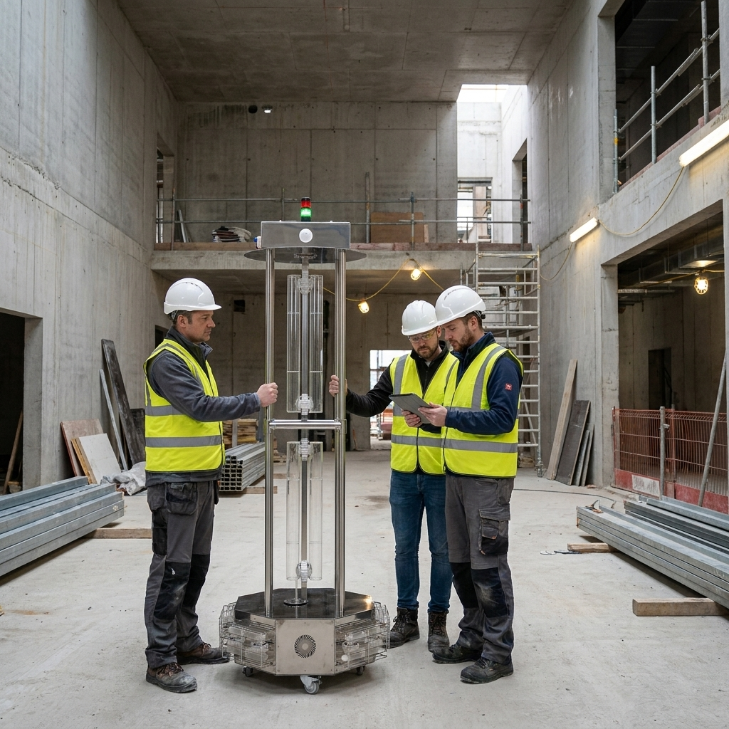 Lumiclean LC-60 i brug - scenefoto 1