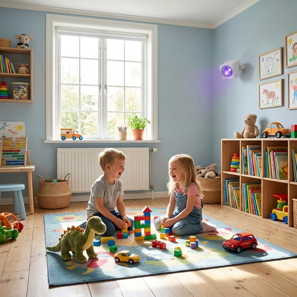 Lumiclean LC-6F i børneværelse
