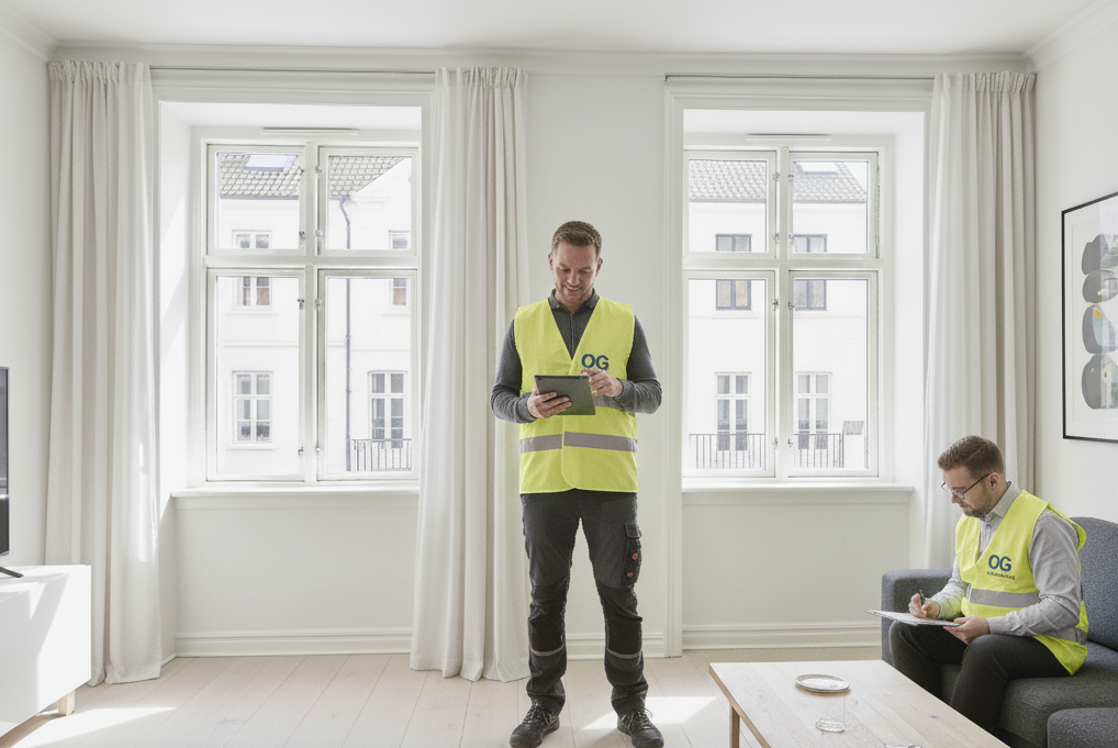 Genskabelse af et sundt indeklima efter vandskade i en beboelsesejendom